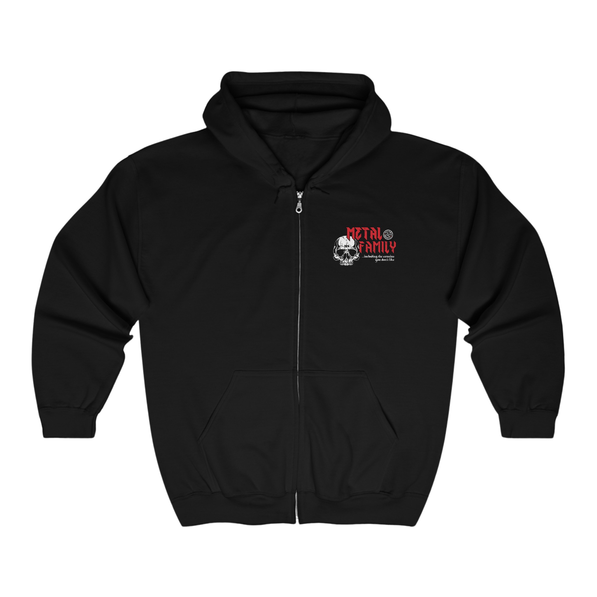 Metal Family 2024 Full-Zip Unisex Hoodie