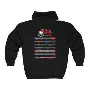 Metal Family 2024 Full-Zip Unisex Hoodie