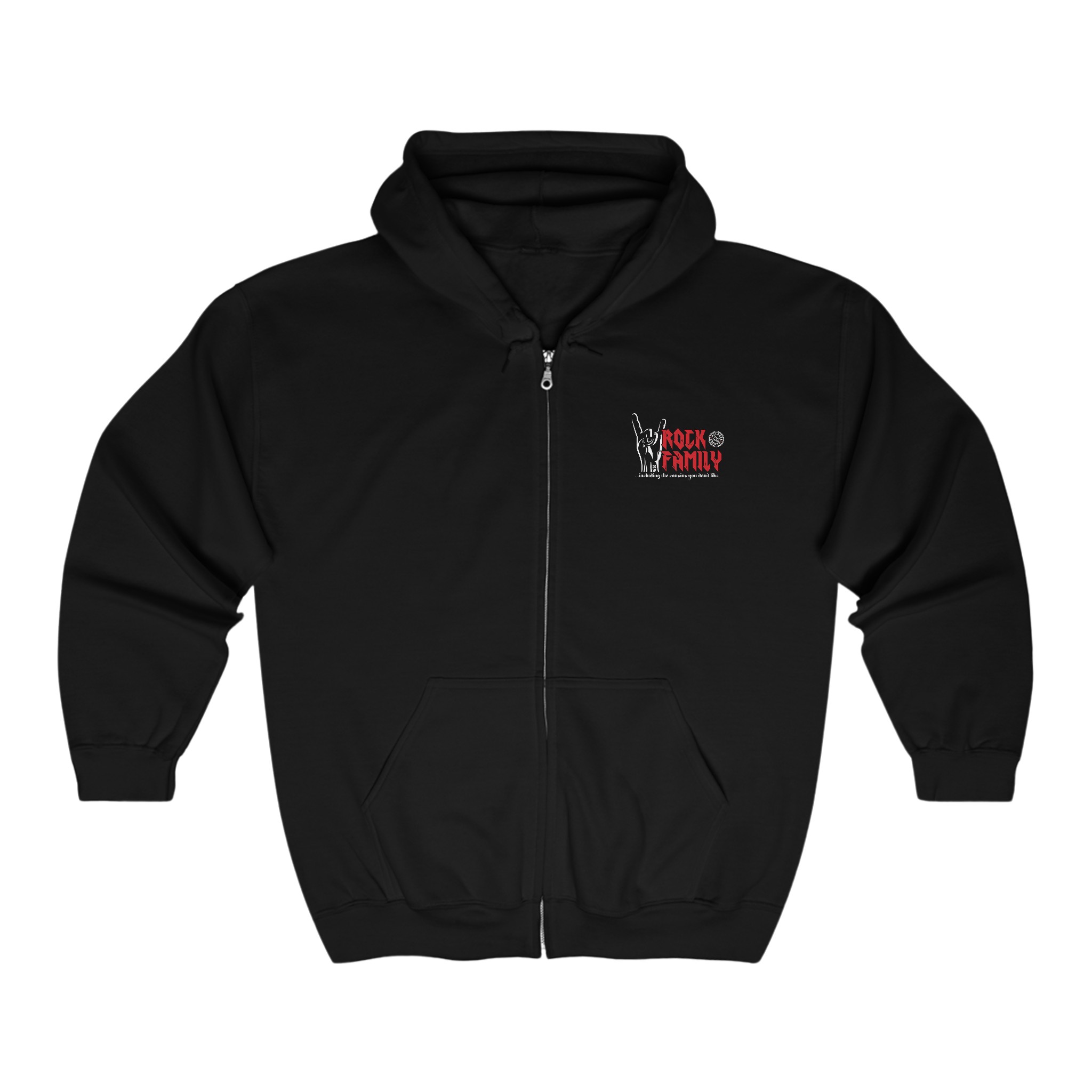 Rock Family 2024 Full-Zip Unisex Hoodie